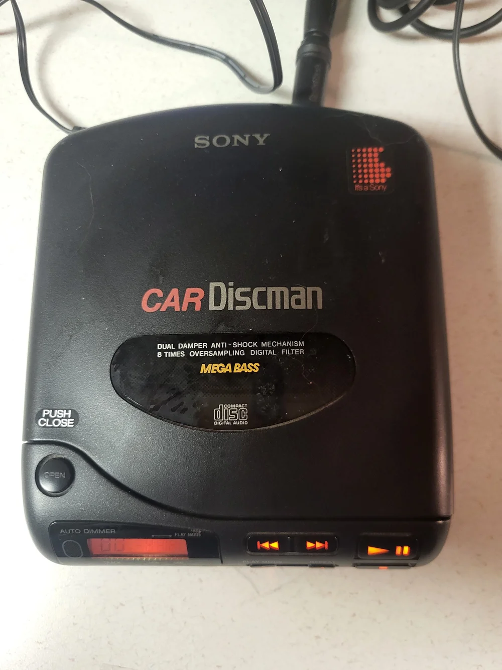 SONY D-802K DISCMAN CD Player Mega BASS
